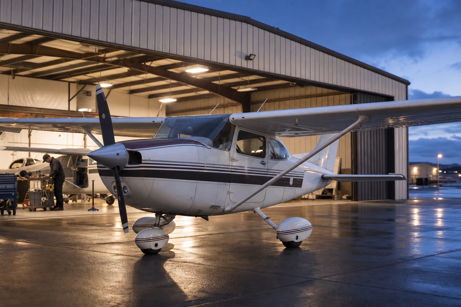 Ilustrační fotografie k novince Cessna FR172J Reims Rocket